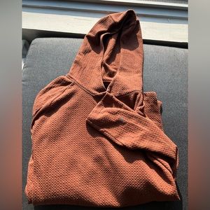 At ease copper men’s hoodie